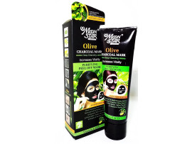 Moon Star Olive Charcoal Face Mask 100ml